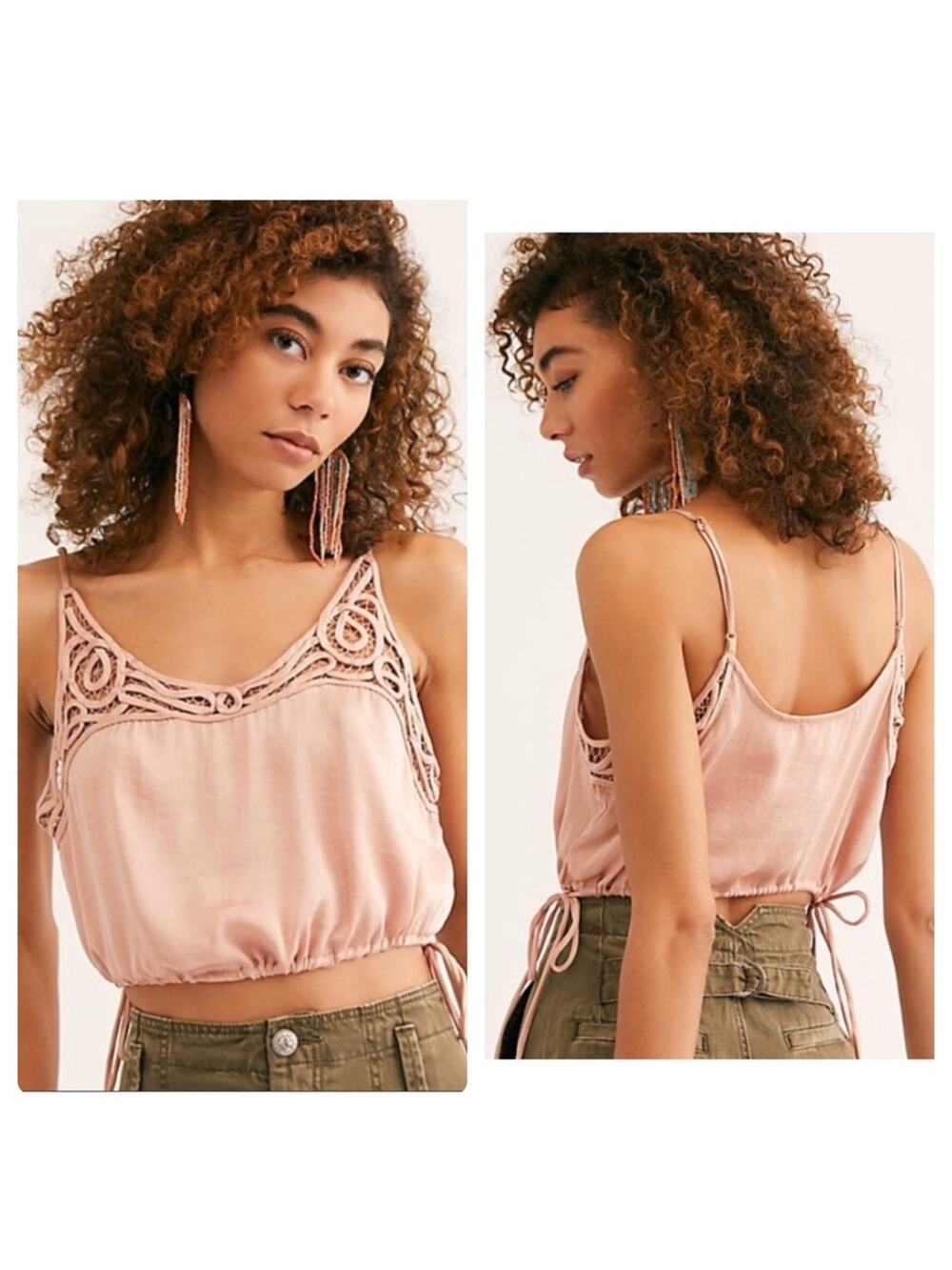 Free People Blouson Brami in Petal